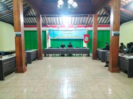 RAKOR PERSIAPAN HARI JADI KALURAHAN PETIR KE 184